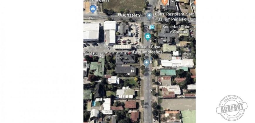 Se vende casa con gran terreno, sector O’Higgins