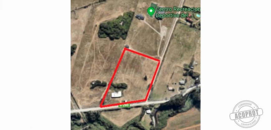 Se Vende Gran Terreno Plano Sector Botrolhue