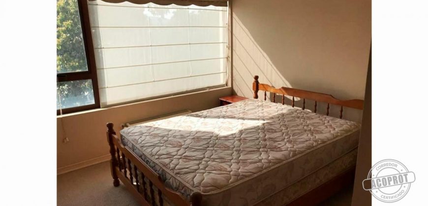 SE ARRIENDA IMPECABLE Y AMOBLADO DEPTO 1D EDIFICIO LYON