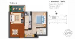 SE ARRIENDA IMPECABLE Y AMOBLADO DEPTO 1D EDIFICIO LYON