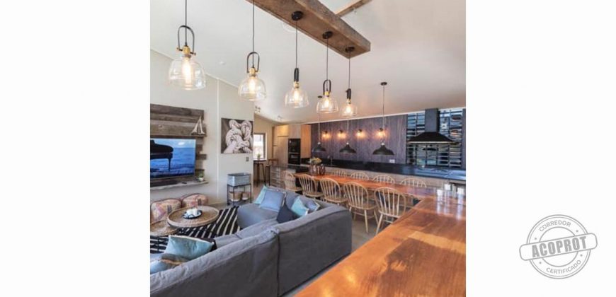 SE VENDE SOLEADO DEPARTAMENTO CON VISTA AL VOLCÁN Y TOTALMENTE AMOBLADO