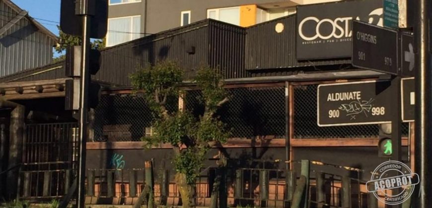Se vende Local Esquina Aldunate con O´higgins