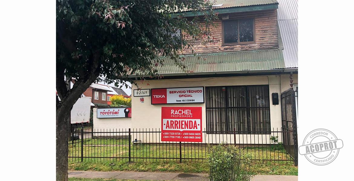 SE ARRIENDA CASA CON UBICACIÓN INMEJORABLE PABLO NERUDA