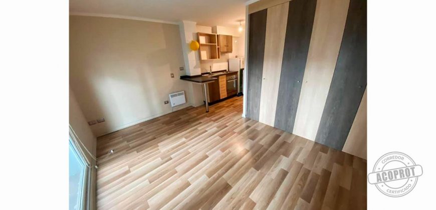 SE ARRIENDA CÉNTRICO DEPARTAMENTO ESTUDIO EDIFICIO CENTRO LAGOS