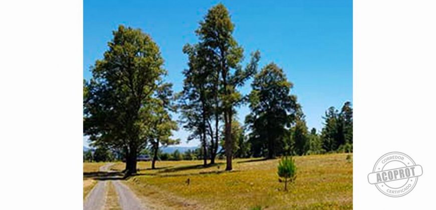 SE VENDE PRECIOSA PARCELA EN CONDOMINIO CERRADO CAMINO VILLARRICA-PUCON