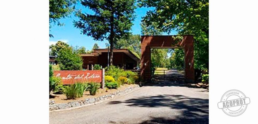 SE VENDE PRECIOSA PARCELA EN CONDOMINIO CERRADO CAMINO VILLARRICA-PUCON