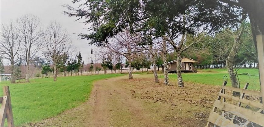 VENDO PARCELA CON CASA en sector boquipulli alto