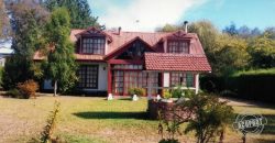 Parcela de agrado y casa 2 pisos estilo Italo-americana