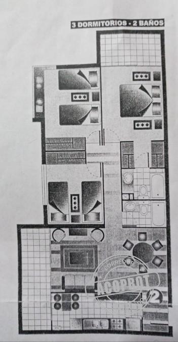 Departamento Céntrico 3D 2 B