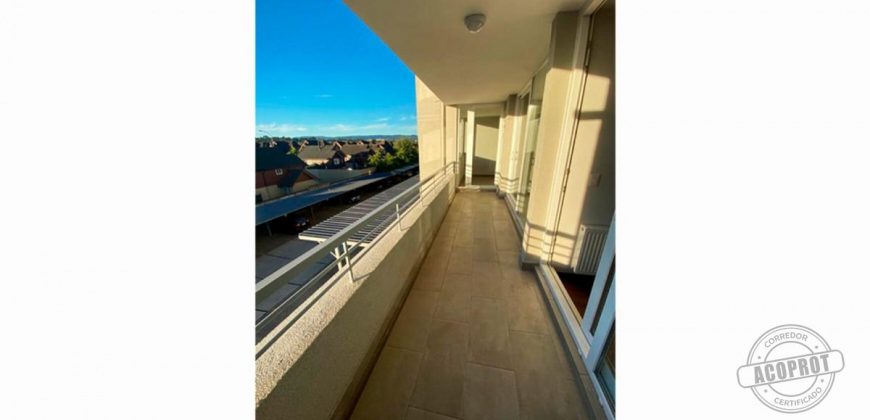 SE ARRIENDA LUMINOSO DEPARTAMENTO NUEVO CONDOMINIO BARRIO INGLÉS II