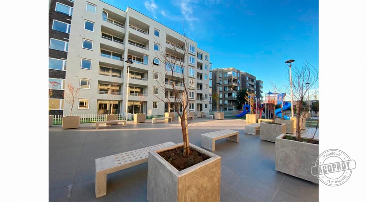 SE ARRIENDA LUMINOSO DEPARTAMENTO NUEVO CONDOMINIO BARRIO INGLÉS II