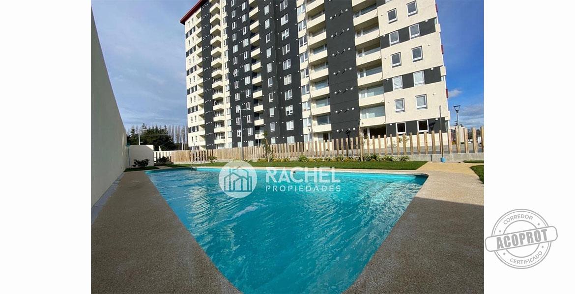SE ARRIENDA DEPARTAMENTO EN CONDOMINIO PLAZA PARQUE LOS POETAS