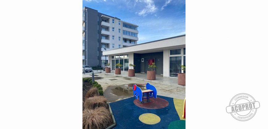 SE ARRIENDA LUMINOSO DEPARTAMENTO NUEVO EN EDIFICIO PARQUE OLIMPIA SECTOR PABLO NERUDA