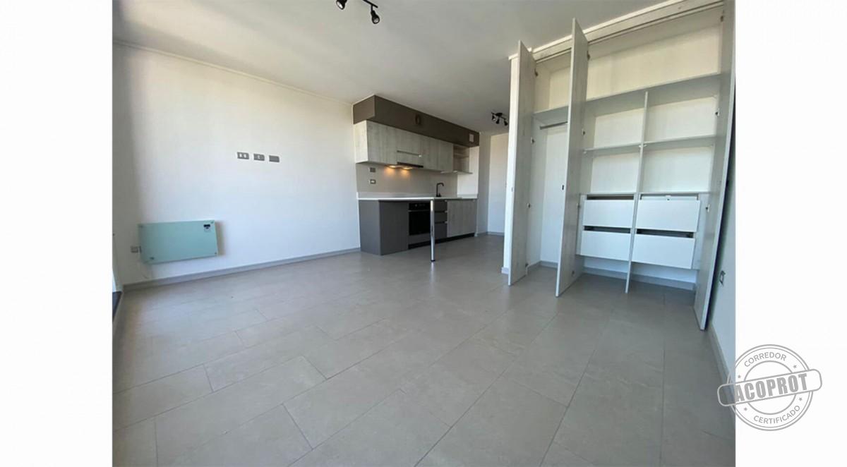 SE ARRIENDA AMPLIO DEPTO ESTUDIO C/ESTACIONAMIENTO