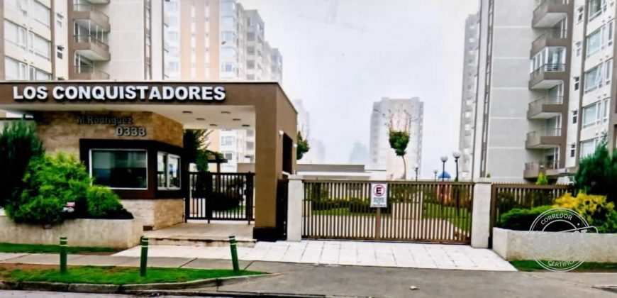 VENDE ESTACIONACIONAMIENTO 97, SUBTERRANEO, EDIFICIO LOS CONQUISTADORES IV TORRE «A», RODRIGUEZ 0333 AL LLEGAR A TRIZANO, TEMUCO.