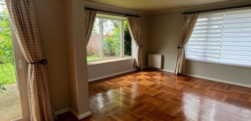 «ARRENDADA» Hermosa casa en arriendo , Valle de Alcalá Temuco.