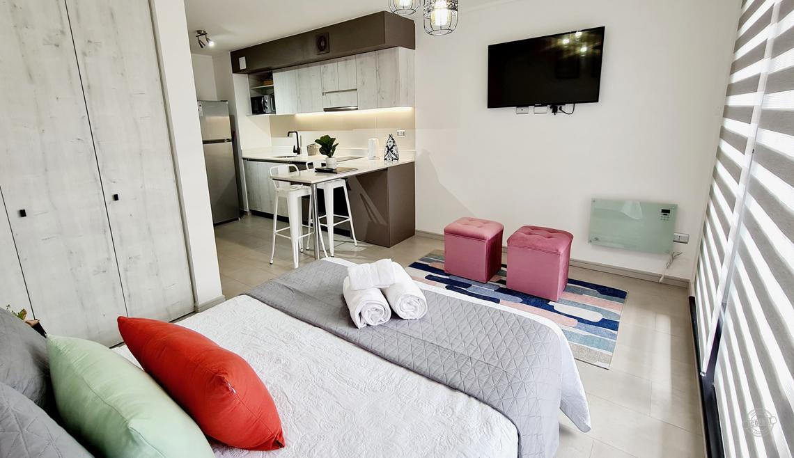 Arrendamos departamentos estudio en Edificio Curitiba