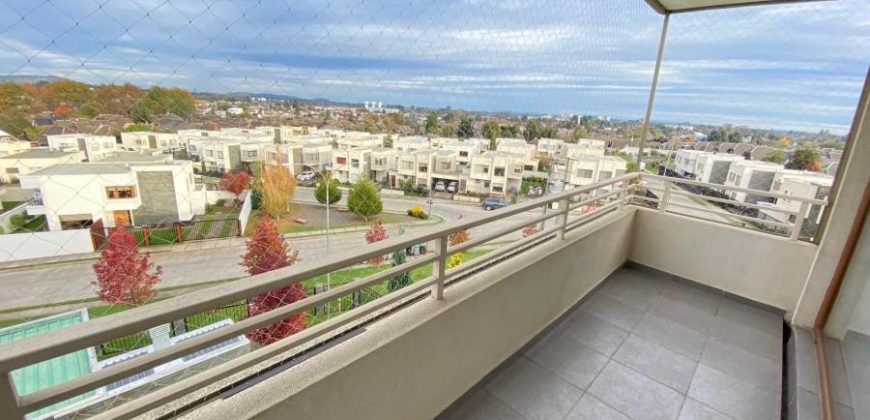 SE ARRIENDA AMPLIO DEPARTAMENTO 3 DORMITORIOS SECTOR PONIENTE CONDOMINIO CUMBRES DEL SUR