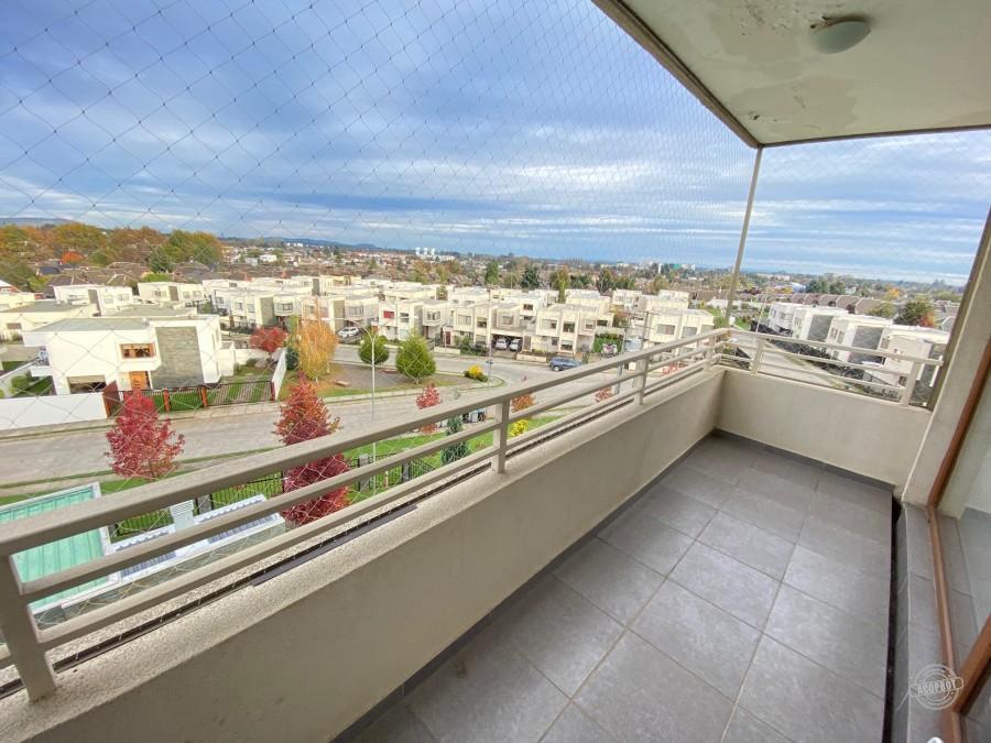SE ARRIENDA AMPLIO DEPARTAMENTO 3 DORMITORIOS SECTOR PONIENTE CONDOMINIO CUMBRES DEL SUR