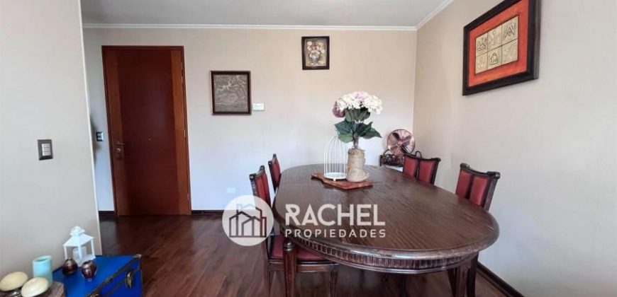 SE ARRIENDA SOLEADO DEPTO 3D-2B EN CONDOMINIO LOS CONQUISTADORES
