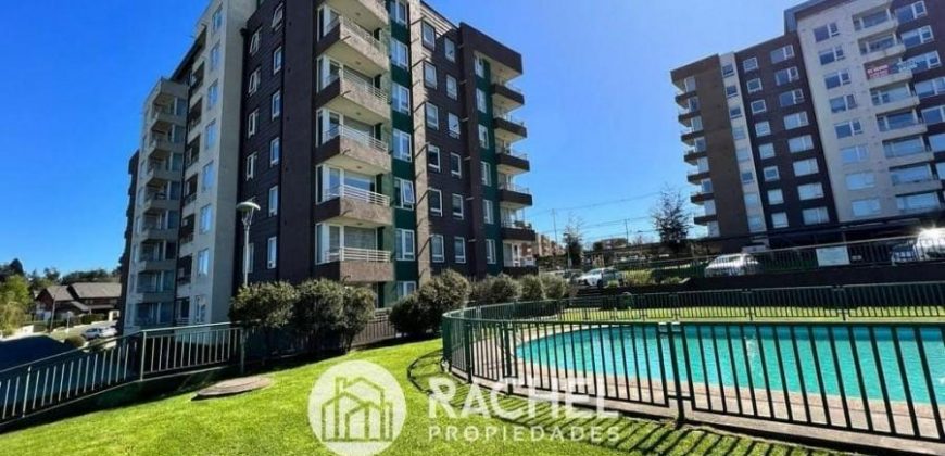 SE VENDE DEPARTAMENTO 2 DORMITORIOS CONDOMINIO ALTA VISTA – TEMUCO