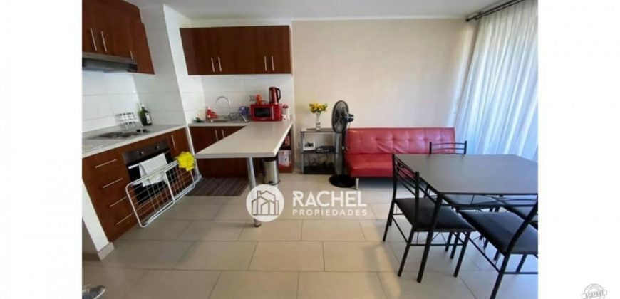 SE ARRIENDA DEPARTAMENTO DE 1 DORM CON ESTACIONAMIENTO Y BODEGA