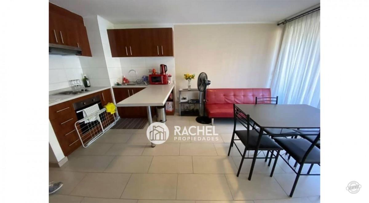 SE ARRIENDA DEPARTAMENTO DE 1 DORM CON ESTACIONAMIENTO Y BODEGA