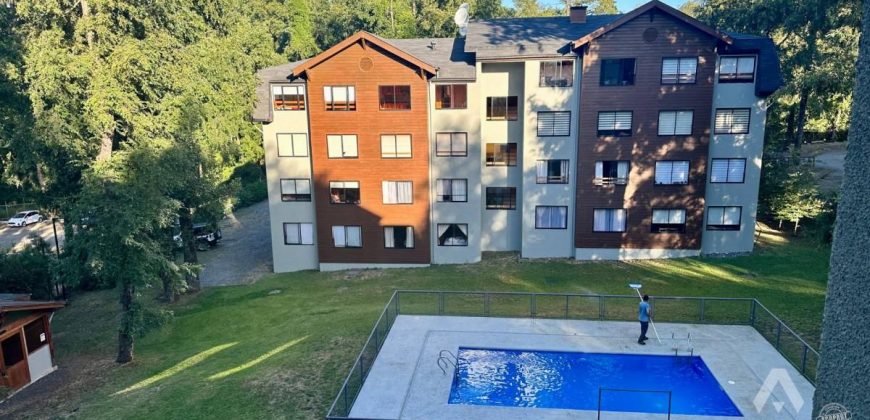 Departamento de un dormitorio en venta en Pucón