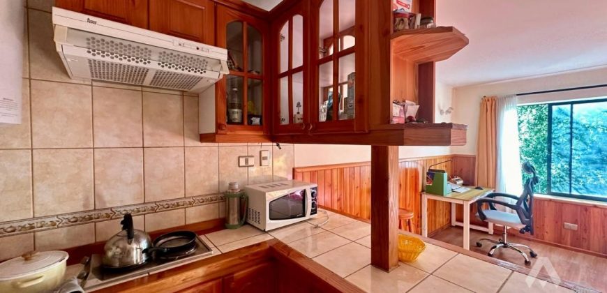 Departamento de un dormitorio en venta en Pucón