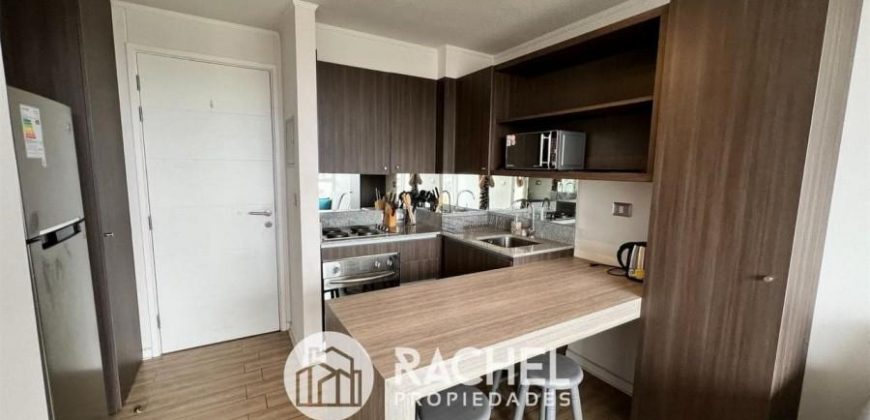 SE ARRIENDA DEPARTAMENTO AMOBLADO EN EDIFICO Q – TEMUCO