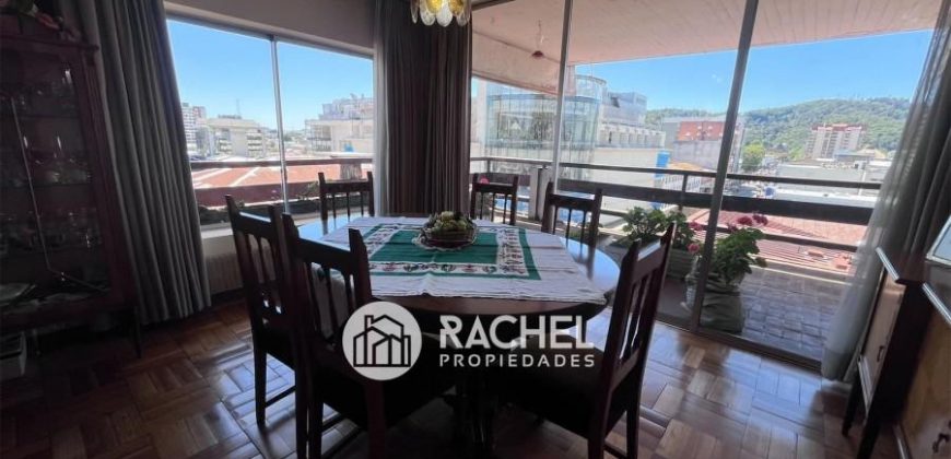 SE VENDE SOLEADO Y AMPLIO DEPTO EN PLENO CENTRO DE TEMUCO
