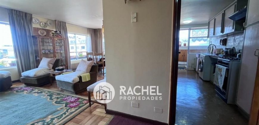 SE VENDE SOLEADO Y AMPLIO DEPTO EN PLENO CENTRO DE TEMUCO