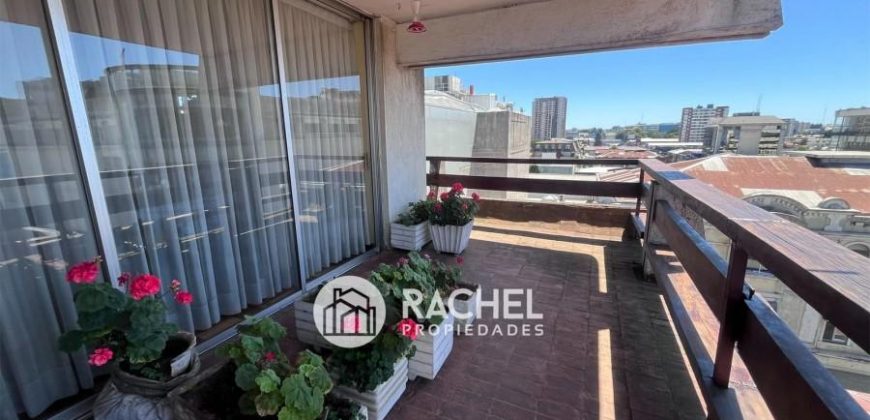 SE VENDE SOLEADO Y AMPLIO DEPTO EN PLENO CENTRO DE TEMUCO