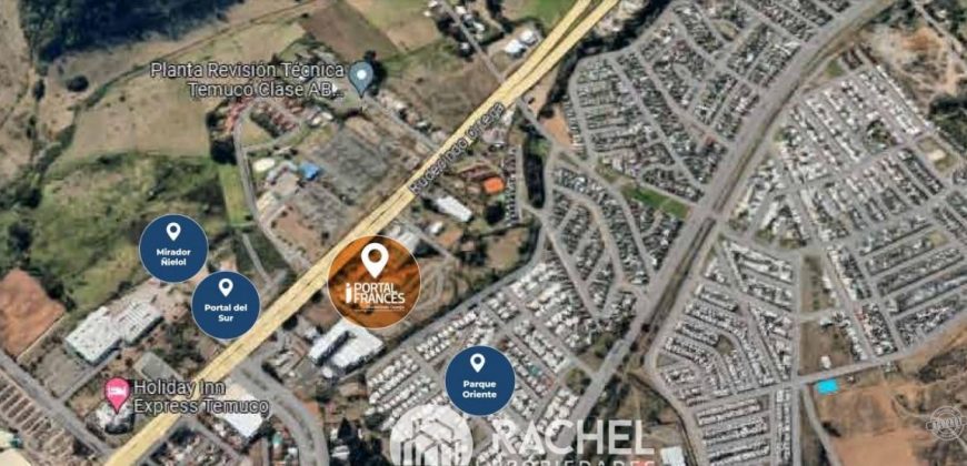 SE ARRIENDA LOCAL COMERCIAL EN PORTAL FRANCES RUDECINDO ORTEGA TEMUCO