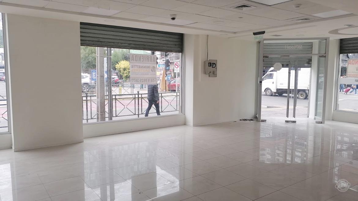 Arrendamos amplio local comercial con gran visibilidad en el centro de Temuco
