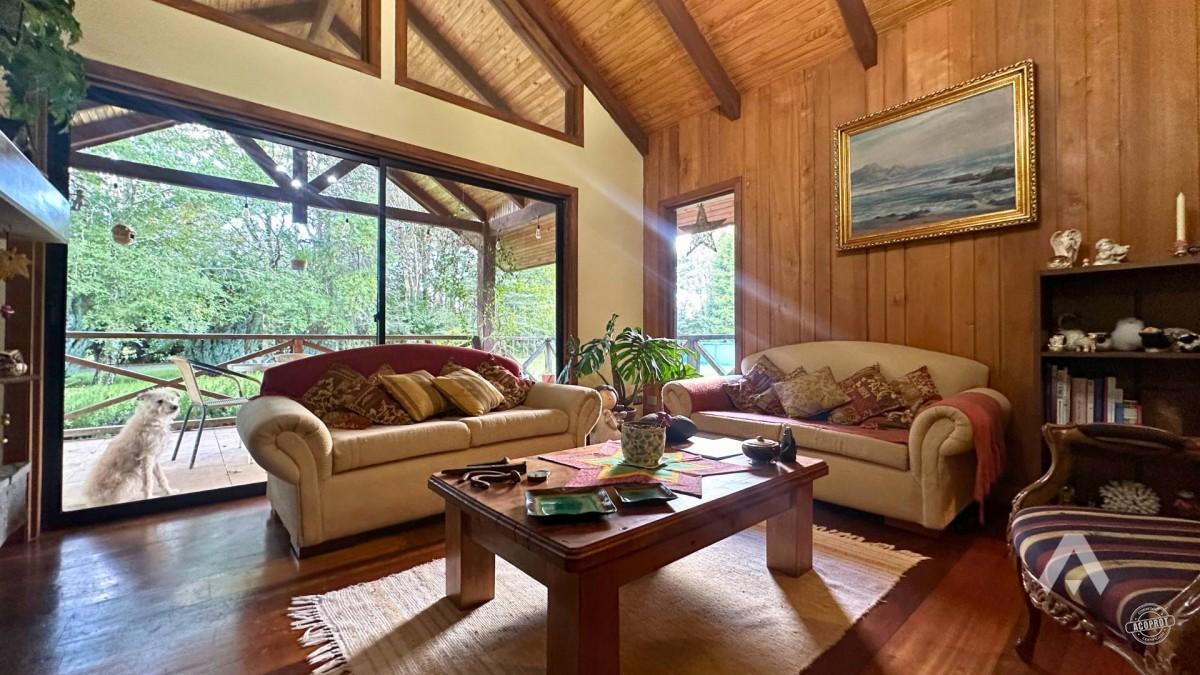 Casa en parcela en venta a 5 km de Villarrica