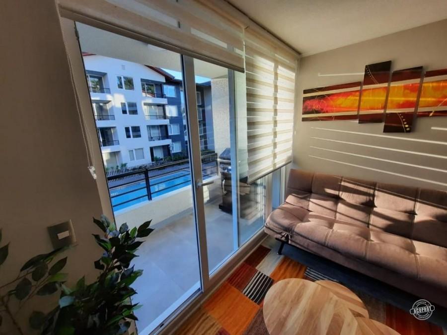 SE VENDE DEPARTAMENTO EN CONDOMINIO ROBLES DEL VOLCÁN EN PUCON