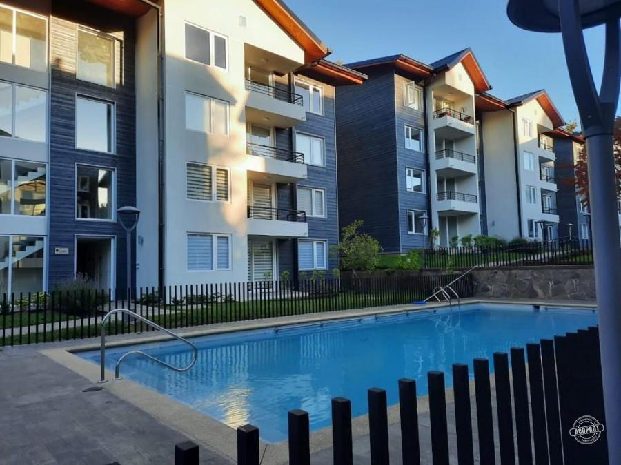 SE VENDE DEPARTAMENTO EN CONDOMINIO ROBLES DEL VOLCÁN EN PUCON