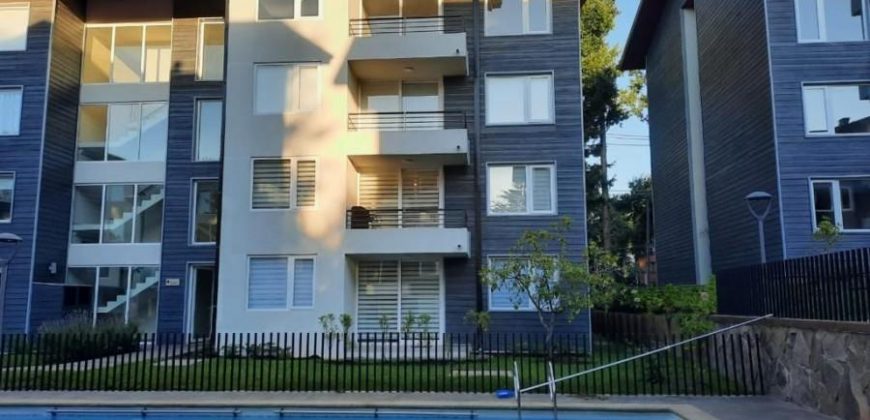 SE VENDE DEPARTAMENTO EN CONDOMINIO ROBLES DEL VOLCÁN EN PUCON