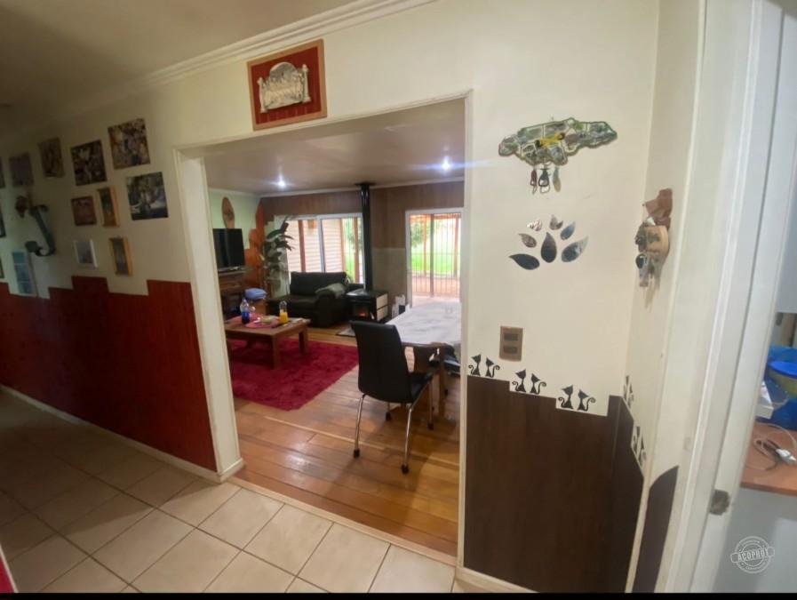 SE VENDE PARCELA DE AGRADO CON CASA HABITACIÓN A 10 KMS DE LA CIUDAD DE LAUTARO