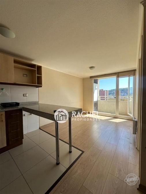 ARRIENDO SOLEADO DEPARTAMENTO 1 DORMITORIO EN CENTRO DE TEMUCO