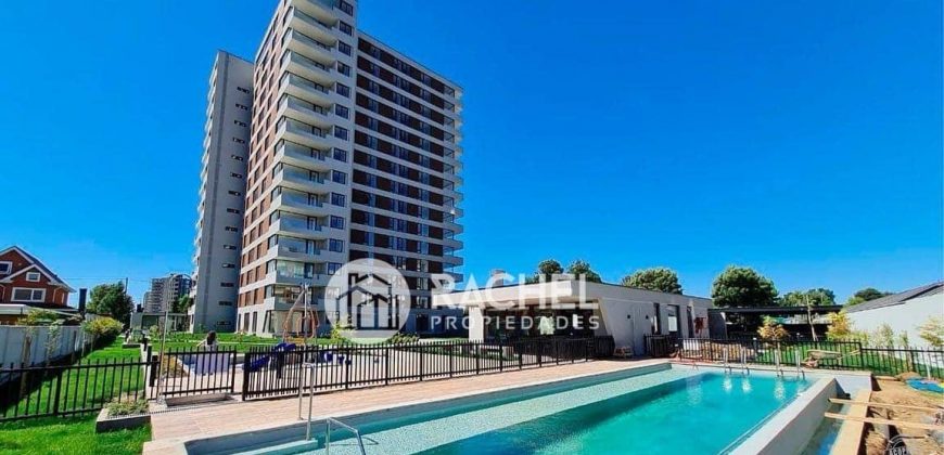 ARRIENDO MODERNO DEPARTAMENTO SEMI NUEVO EDIFICIO MONTBLANC- PORTAL DE LA FRONTERA TEMUCO