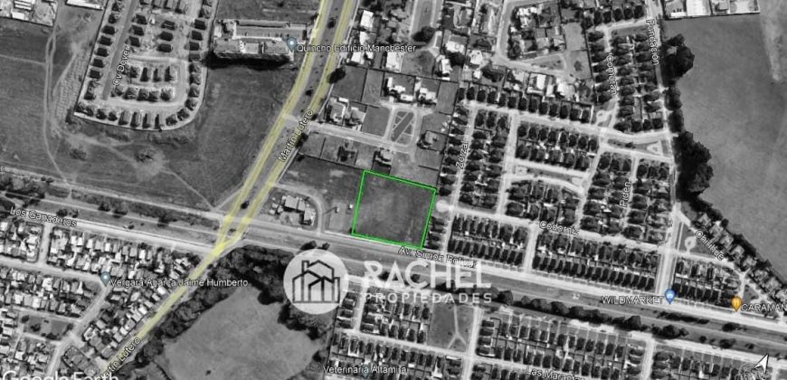 SE VENDE GRAN TERRENO IDEAL PROYECTO COMERCIAL O EDIFICACIÓN EN ALTURA- Sector Portal de la Frontera