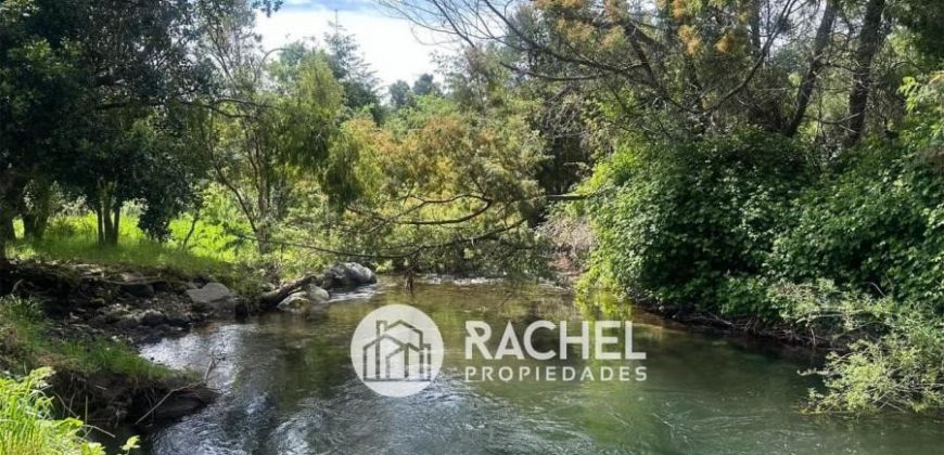 VENTA DE PRECIOSA PARCELA CON RÍO y ÁRBOLES NATIVOS EN PUCON. INMEJORABLE UBICACIÓN
