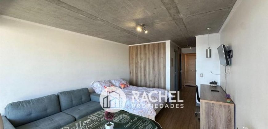 SE ARRIENDA DEPARTAMENTO FULL AMOBLADO EDIFICIO BARCELONA CON AMPLIA TERRAZA