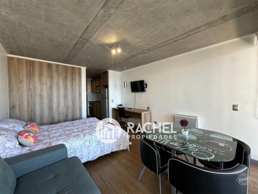 SE ARRIENDA DEPARTAMENTO FULL AMOBLADO EDIFICIO BARCELONA CON AMPLIA TERRAZA