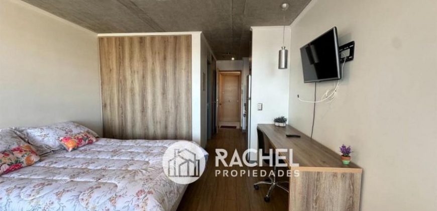 SE ARRIENDA DEPARTAMENTO FULL AMOBLADO EDIFICIO BARCELONA CON AMPLIA TERRAZA