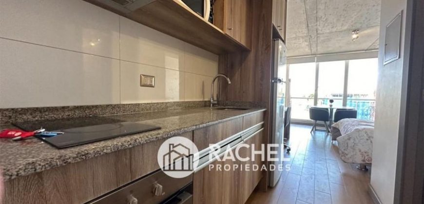 SE ARRIENDA DEPARTAMENTO FULL AMOBLADO EDIFICIO BARCELONA CON AMPLIA TERRAZA