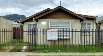 SE VENDE CASA EN VILLA PULMAHUE, COMUNA PADRE LAS CASAS