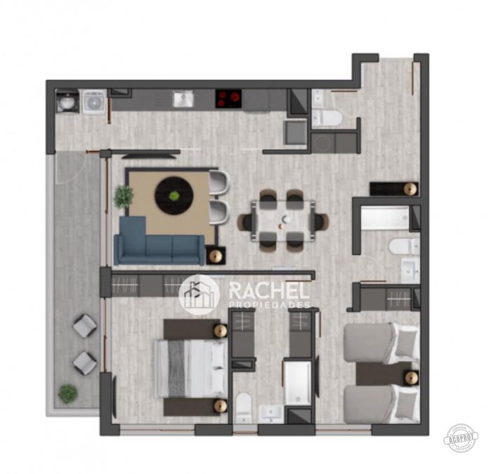 SE VENDE DEPARTAMENTO NUEVO- Venta directa sin cargos adicionales- Edificio Aragón 325